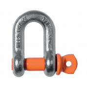 Grillete recto con bulón roscado 2 Tn. Ø 1/2"...